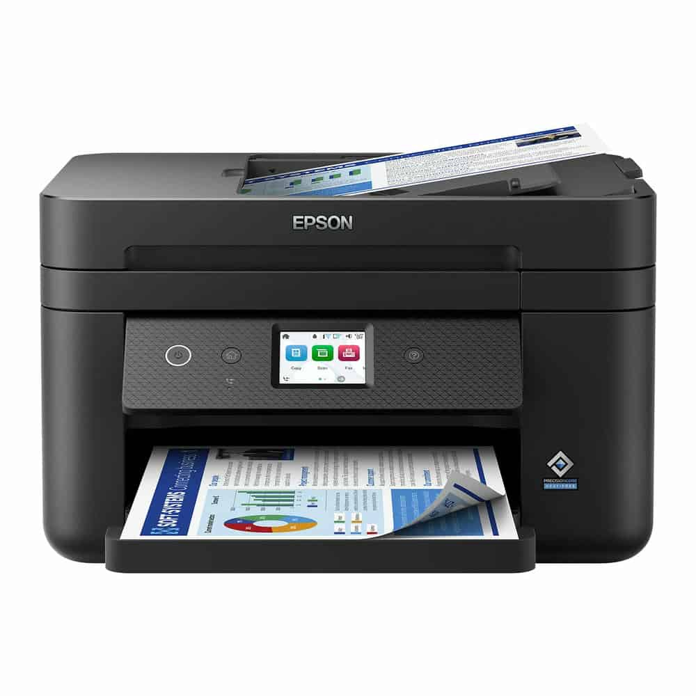 Epson WorkForce WF-2960DWF Inkjet AIO Printer with Wi-Fi Direct